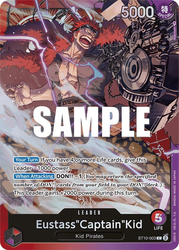 Eustass Captain Kid [Ultimate Deck - The Three Captains] on Sale