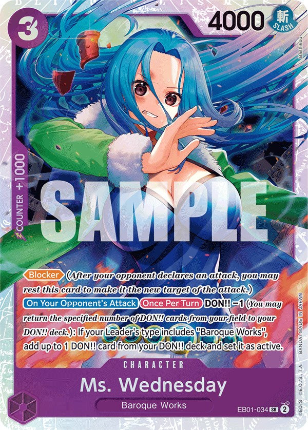 Ms. Wednesday [Extra Booster: Memorial Collection] Sale