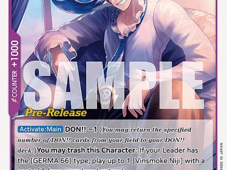 Vinsmoke Niji (064) [Wings of the Captain Pre-Release Cards] Cheap