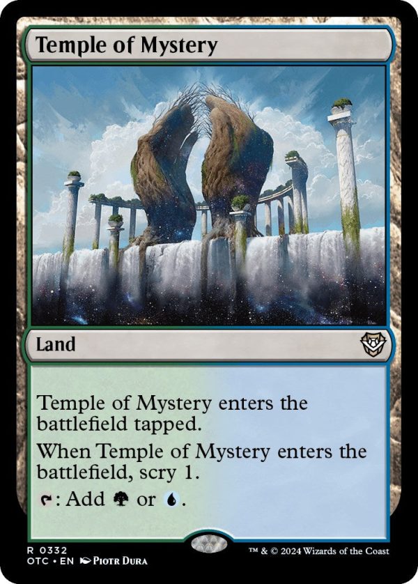 Temple of Mystery [Outlaws of Thunder Junction Commander] Supply