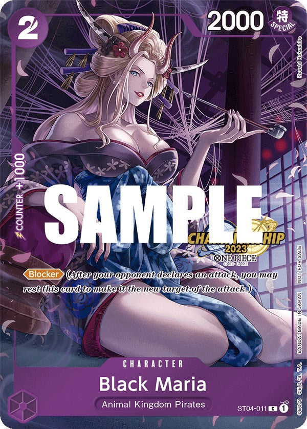 Black Maria (CS 2023 Celebration Pack) [One Piece Promotion Cards] on Sale