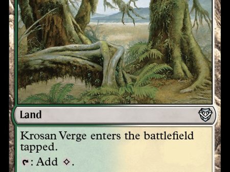 Krosan Verge [Outlaws of Thunder Junction Commander] Online Sale