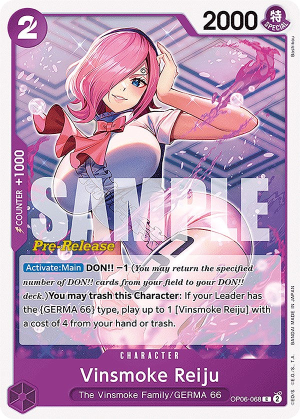 Vinsmoke Reiju [Wings of the Captain Pre-Release Cards] For Cheap