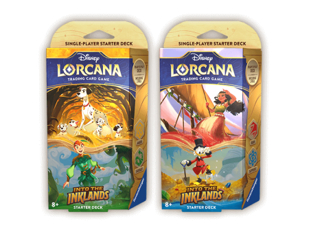 Disney Lorcana TCG Into the Inklands Starter Decks on Sale