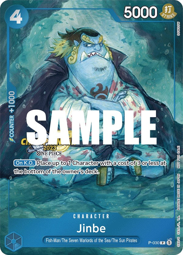 Jinbe (CS 2023 Event Pack) [One Piece Promotion Cards] Online