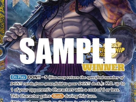 Kaido (CS 2023 Trophy Card) [Winner] [One Piece Promotion Cards] Hot on Sale