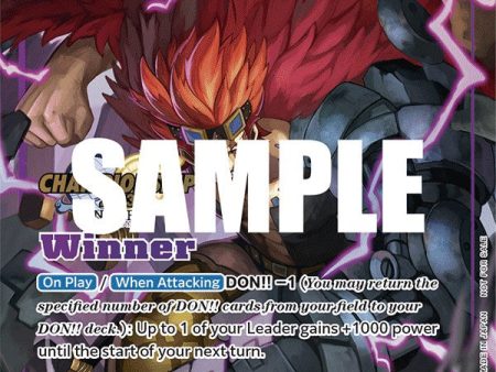 Eustass Captain Kid (CS 2023 Top Players Pack) [Winner] [One Piece Promotion Cards] Fashion