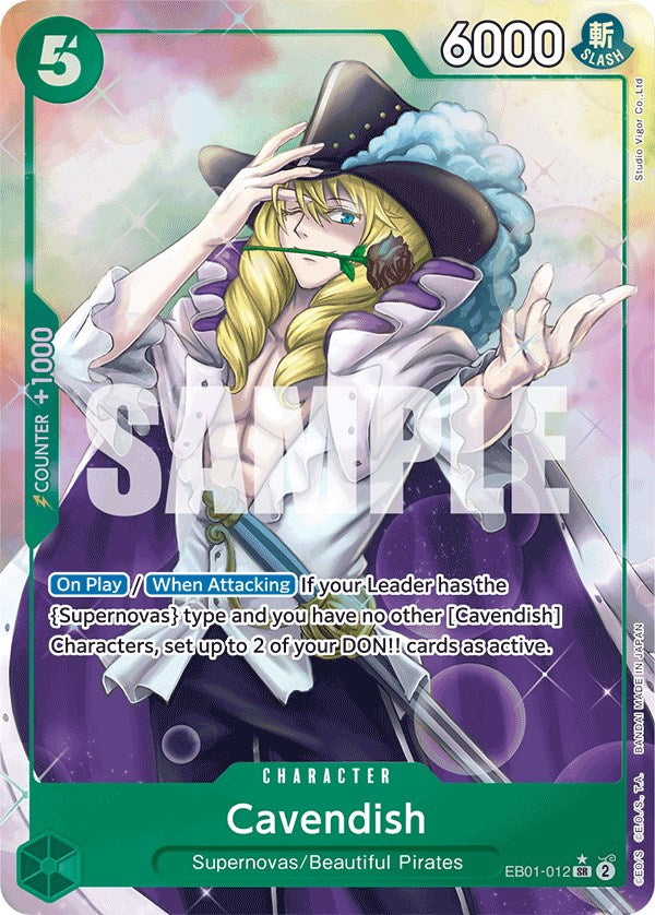 Cavendish (Alternate Art) [Extra Booster: Memorial Collection] Online Sale