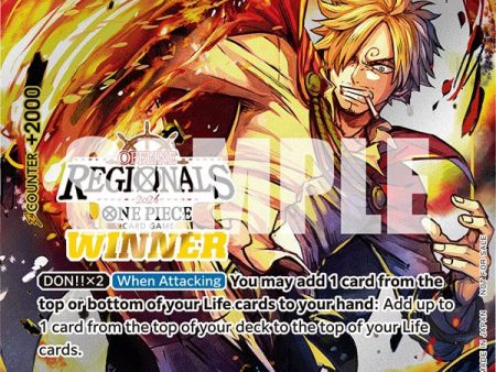 Sanji (Offline Regional 2024) [Winner] [One Piece Promotion Cards] on Sale