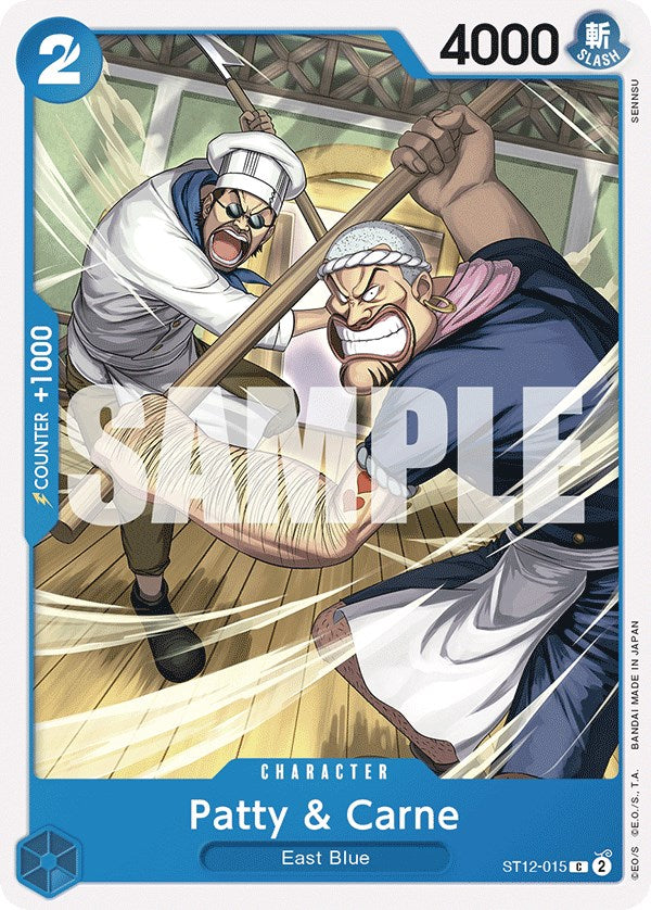 Patty & Carne [Starter Deck: Zoro and Sanji] Sale