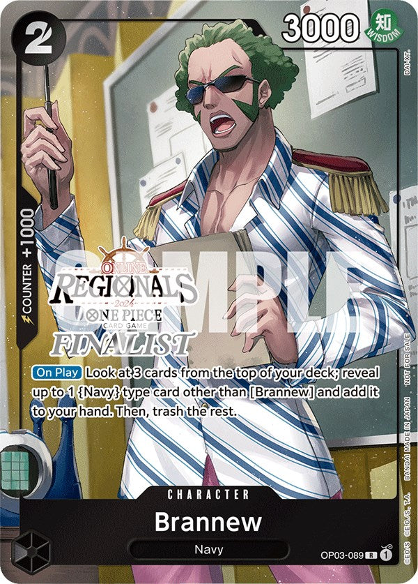 Brannew (Online Regional 2024) [Finalist] [One Piece Promotion Cards] Fashion