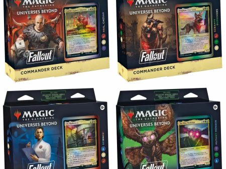 MTG Commander Decks - Fallout on Sale