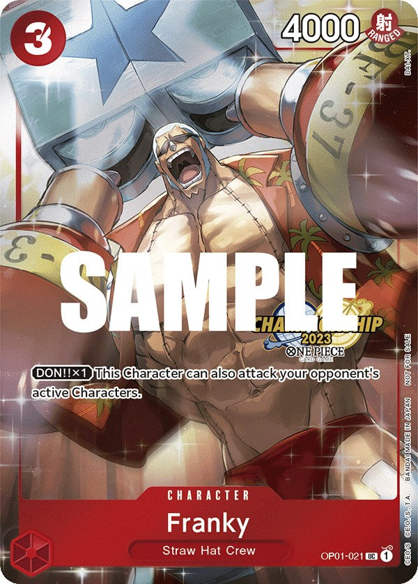 Franky (CS 2023 Celebration Pack) [One Piece Promotion Cards] Online now