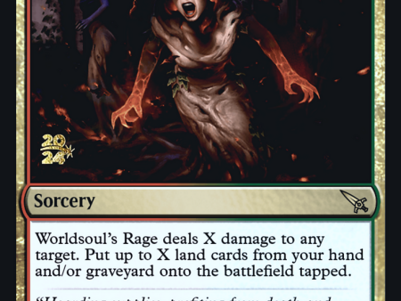 Worldsoul s Rage [Murders at Karlov Manor Prerelease Promos] Online Hot Sale