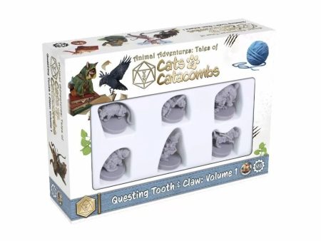 Animal Adventures Cats and Catacombs - Questing Tooth & Claw Volume 1 Miniatures For Discount