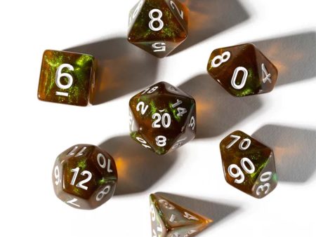 Sirius RPG Dice Set - Treasure Peridot Online now