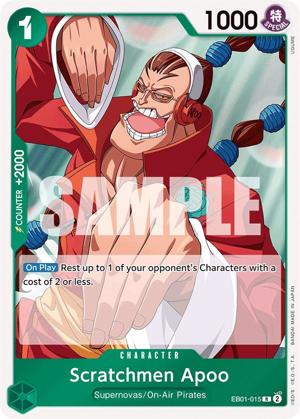 Scratchmen Apoo [Extra Booster: Memorial Collection] on Sale