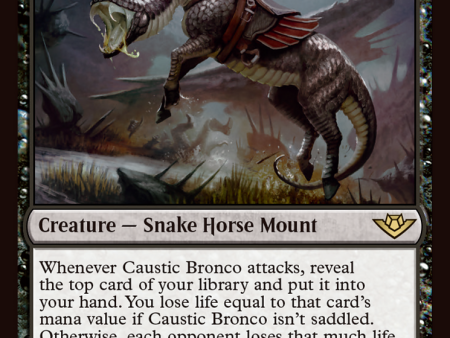 Caustic Bronco [Outlaws of Thunder Junction] Discount