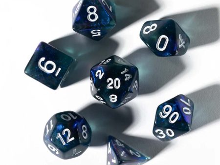 Sirius RPG Dice Set - Treasure Sapphire Discount