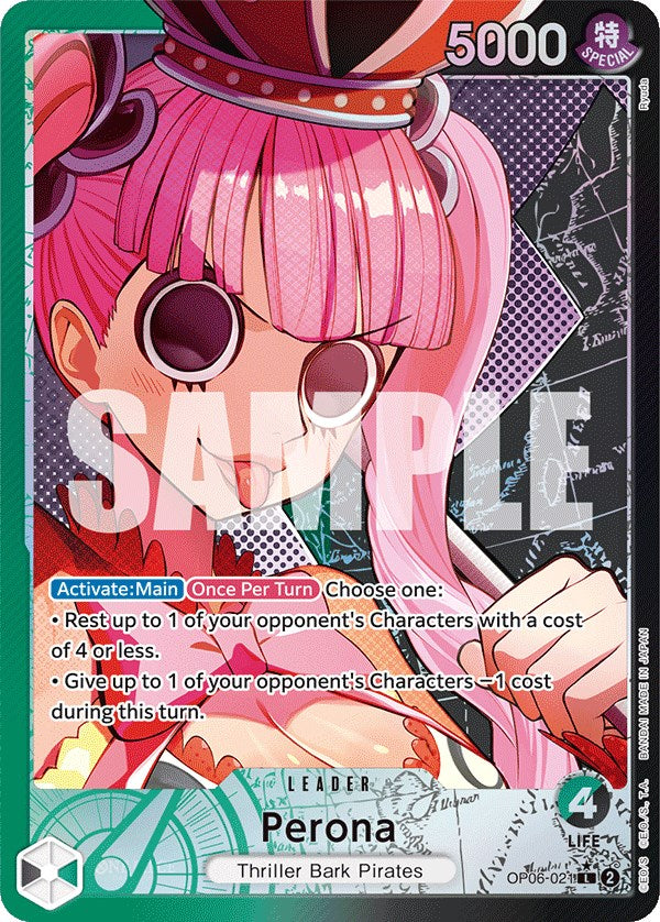 Perona (Alternate Art) [Wings of the Captain] For Sale