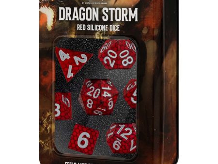 MDG Fanroll Silicone Dice Set - Dragon Scales For Cheap