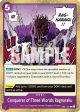 Conquerer of Three Worlds Ragnaraku [Extra Booster: Memorial Collection] For Discount