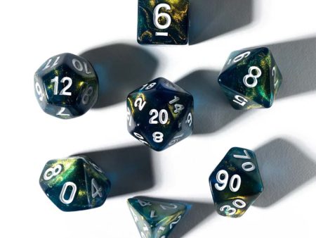 Sirius RPG Dice Set - Treasure Onyx Discount