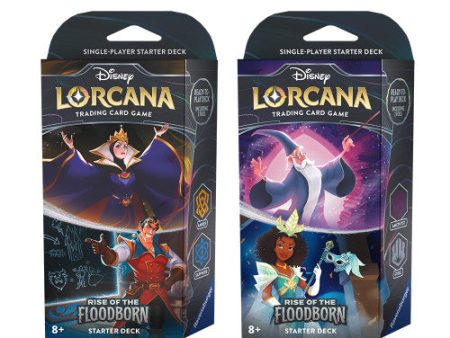 Disney Lorcana TCG Rise of the Floodborn Starter Decks Online Hot Sale