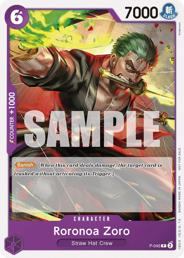 Roronoa Zoro (OP-06 Pre-Release Tournament) [Participant] [One Piece Promotion Cards] Online now