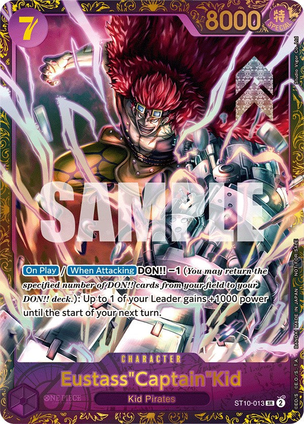 Eustass Captain Kid (ST10-013) [One Piece Promotion Cards] Online Hot Sale