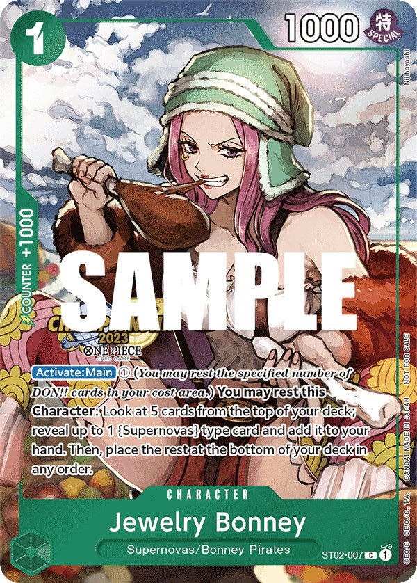 Jewelry Bonney (CS 2023 Celebration Pack) [One Piece Promotion Cards] on Sale