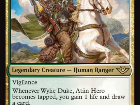 Wylie Duke, Atiin Hero [Outlaws of Thunder Junction] Cheap