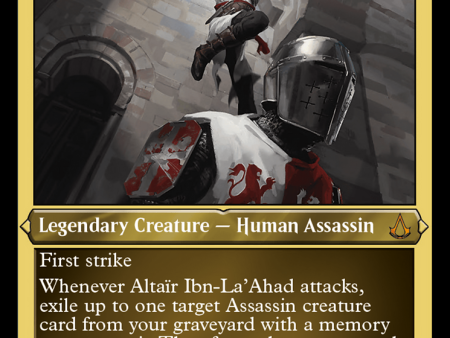 Altair Ibn-La Ahad (Foil Etched) [Assassin s Creed] Online Hot Sale