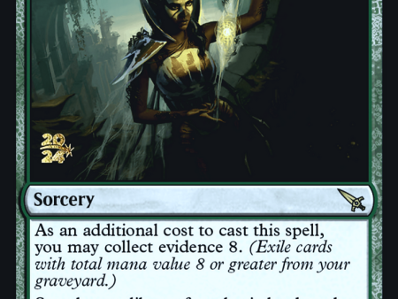 Analyze the Pollen [Murders at Karlov Manor Prerelease Promos] Sale