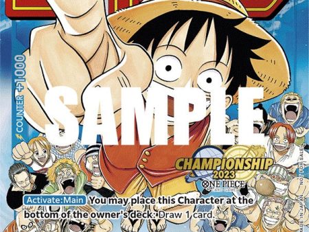 Monkey.D.Luffy (CS 2023 Event Pack) [One Piece Promotion Cards] Supply