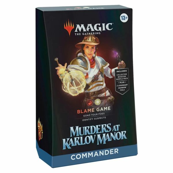 MTG Commander Decks - Murders at Karlov Manor For Cheap