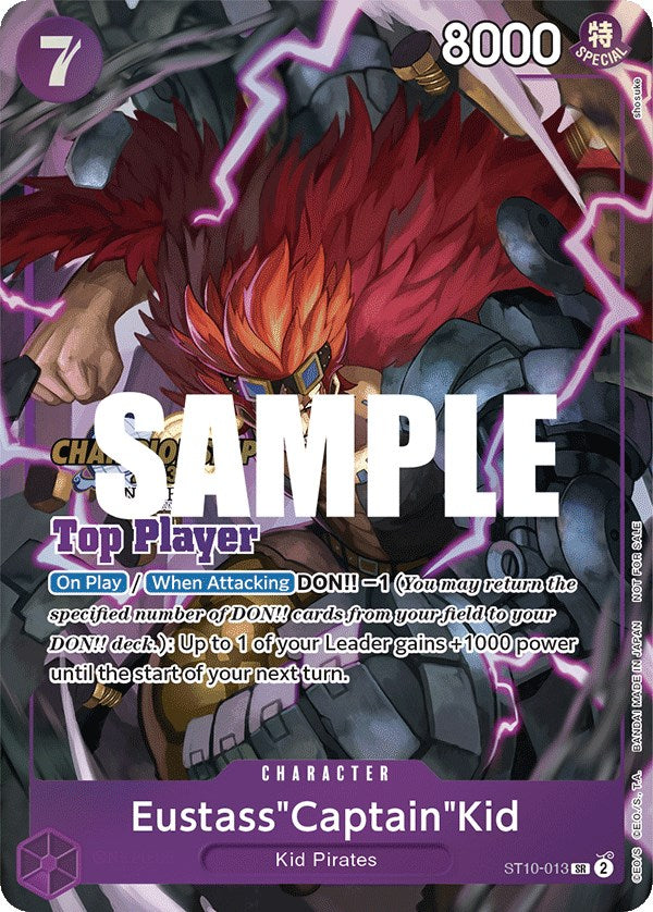 Eustass Captain Kid (CS 2023 Top Players Pack) [One Piece Promotion Cards] Fashion