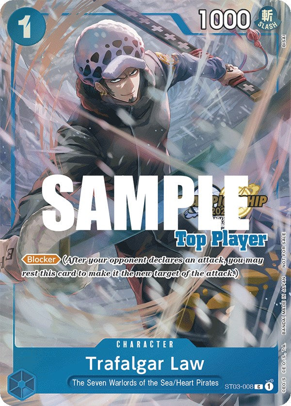 Trafalgar Law (CS 2023 Top Players Pack) [One Piece Promotion Cards] Discount