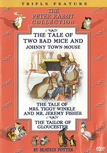 BEATRICE POTTER: TWO BAD MICE AND JOHNNY TOWN-MOUSE MRS. TIGGY-WINKLE AND MR. JEREMY FISHER TAILO [IMPORT] Supply