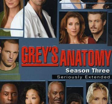 GREY S ANATOMY: SEASON 3 (SERIOUSLY EXTENDED) Discount